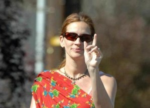 Джулия Робертс дала детям вторые имена