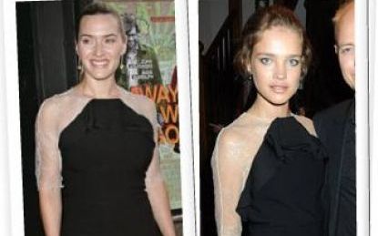 Кейт Уинслет и Наталья Водянова - fashion battle