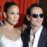 Дженнифер Лопес и Марк Энтони во Флориде