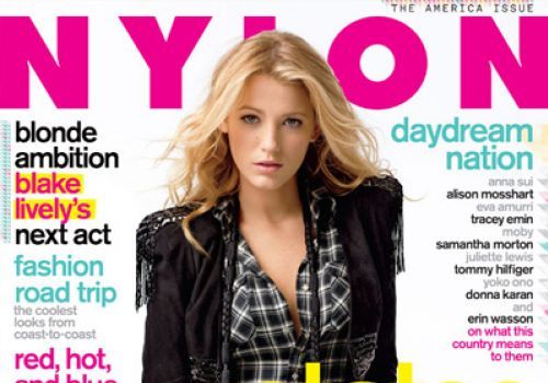 Блэйк Лайвли в журнале Nylon. Ноябрь 2009