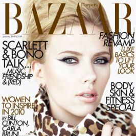 Скарлетт Йоханссон в журнале Harper's Bazaar. UK. Январь 2010