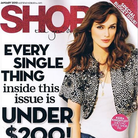 Кира Найтли в журнале Shop Til You Drop. Январь 2010