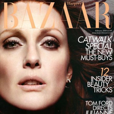 Джулианн Мур в журнале Harper’s Bazaar UK. Февраль 2010
