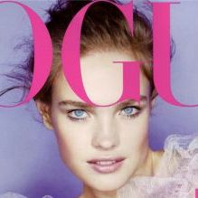 Наталья Водянова в журнале Vogue UK. Февраль 2010