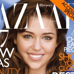 Майли Сайрус в журнале Harper's Bazaar. Февраль 2010