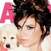 Виктория Бэкхем в журнале Glamour. Март 2010