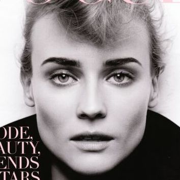 Дайан Крюгер в журнале Vogue. Германия. Март 2010.