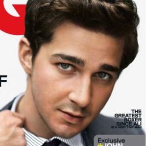 Шайа Лабаф в журнале GQ. Апрель 2010