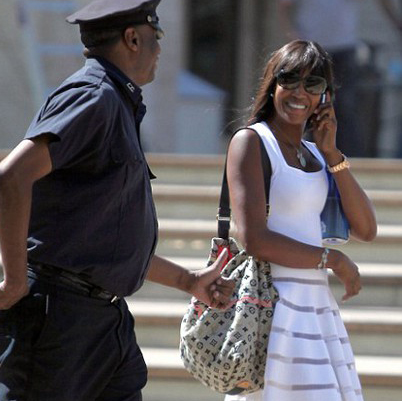 У Наоми Кэмпбелл появились телохранители