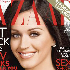Кэти Перри в журнале Harper's Bazaar. Декабрь 2010