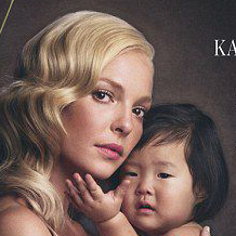 Кэтрин Хайгл на обложке журнала "W". Декабрь 2010