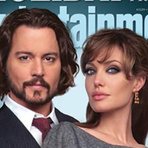 Анджелина Джоли и Джонни Депп на обложке Entertainment Weekly