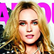 Дайан Крюгер в журнале Glamour. Март 2011
