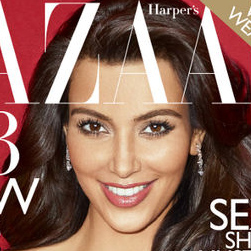 Ким Кардашиан в журнале Harper’s Bazaar. Март 2011