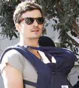 Орландо Блум осваивает роль отца