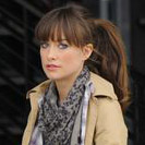 Оливия Уайлд с собакой в Лос-Анджелесе