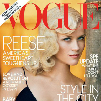 Риз Уизерспун в журнале Vogue. Май 2011