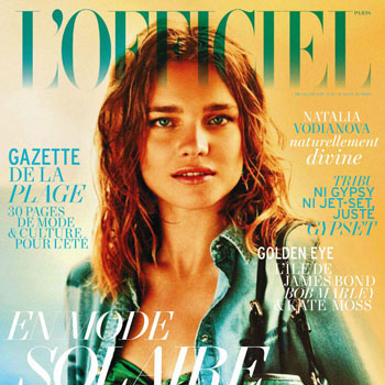 Наталья Водянова: еще одна обложка, еще одно интервью