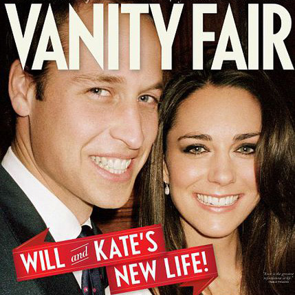 Принц Уильям и Кейт Миддлтон в журнале Vanity Fair. Июль 2011