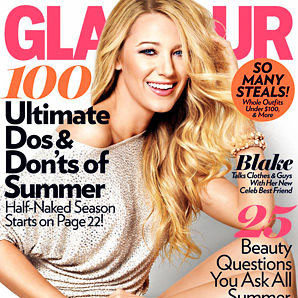 Блэйк Лайвли в журнале Glamour. Июль 2011