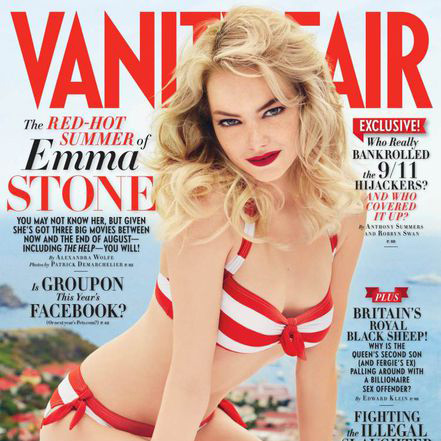 Эмма Стоун в журнале Vanity Fair. Август 2011