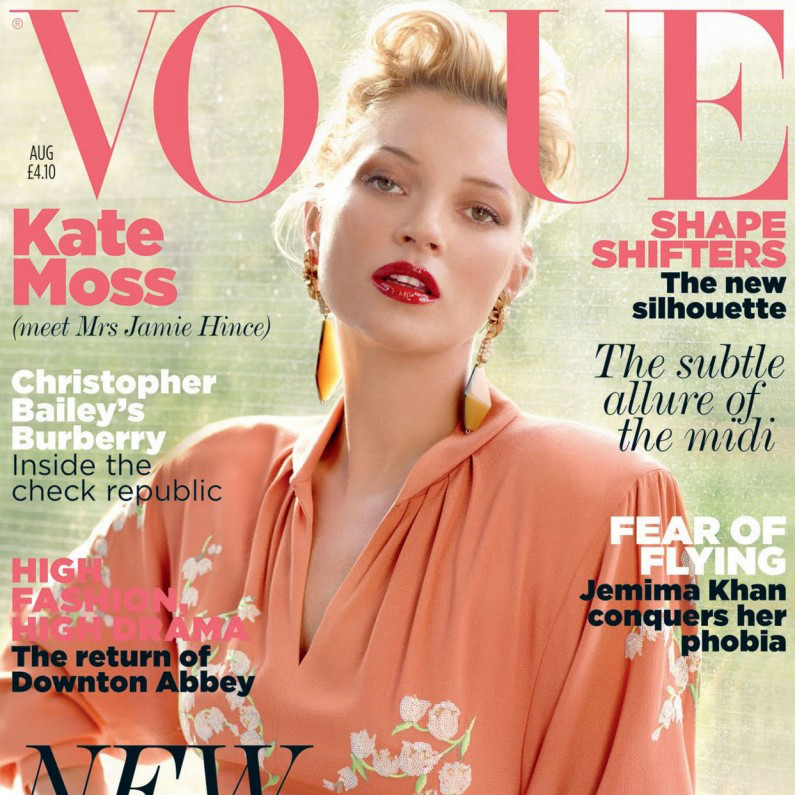 Кейт Мосс для Vogue UK (Август 2011)