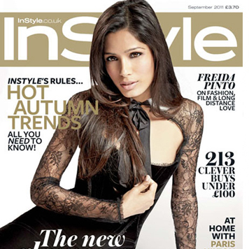 Фрида Пинто в InStyle UK