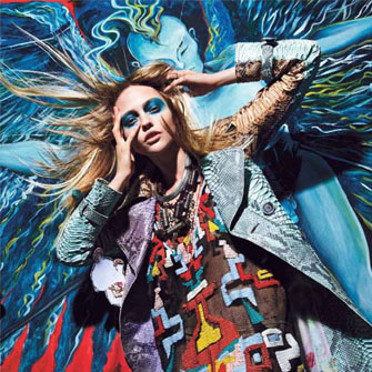 Фрея и Саша в W Magazine