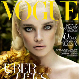 Наталья Водянова в Vogue Turkey 