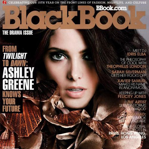 Эшли Грин в журнале BlackBook. Ноябрь 2011