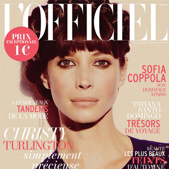 Кристи Терлингтон в L'Officiel Paris 