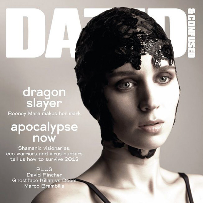 Руни Мара В январском номере Dazed & Confused