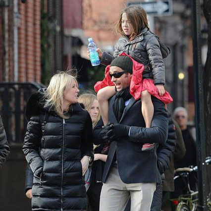 Веселый папа Хью Джекмен