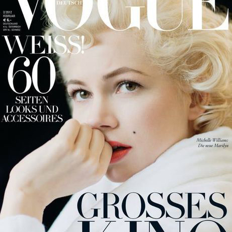 Мишель Уильямс в журнале Vogue Германия.