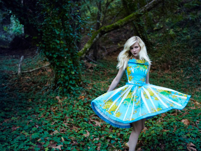 Кирстен Данст на страницах итальянского Vogue Italia