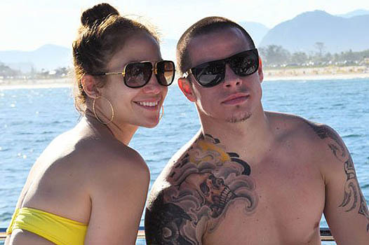 Дженнифер Лопес  с  бойфрендом отдыхает в Бразилии