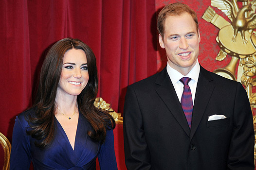 Герцогиня Кэтрин и принц Уилльям стали восковыми фигурами