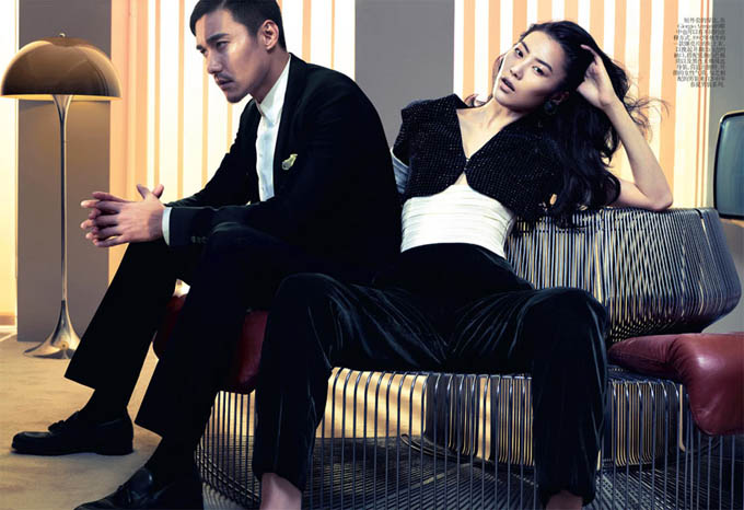 Лю Вен в китайском Vogue