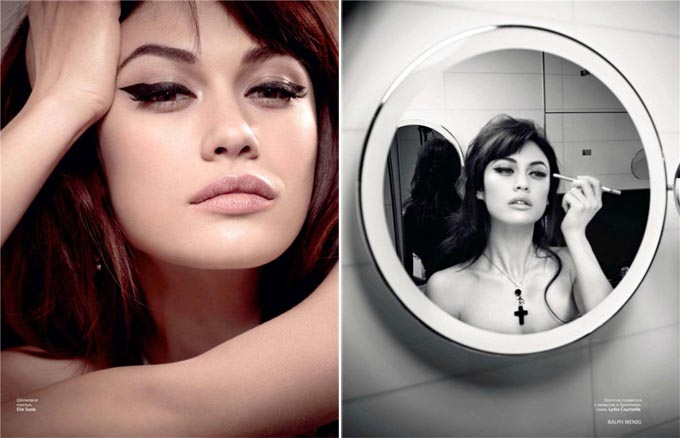 Ольга Куриленко специально для Vogue