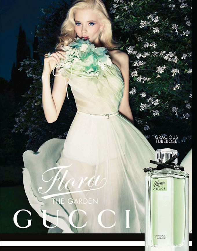 Эбби Ли Киршоу в рекламе Gucci 