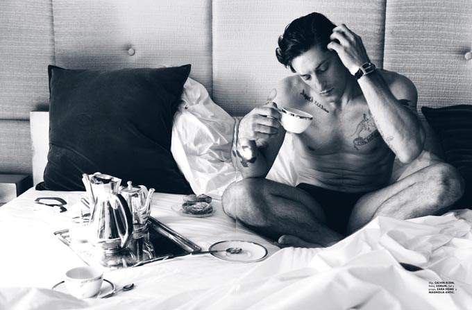 Тони Вард в мексиканском Elle