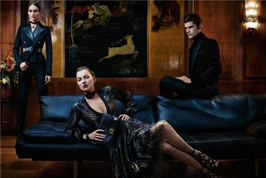 Кейт Мосс рекламирует Salvatore Ferragamo