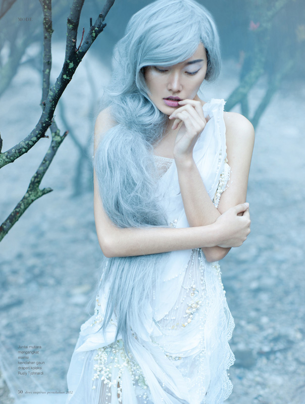 Снегурочка-невеста в исполнении Дары Варганегары