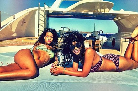 Итальянские каникулы Рианны