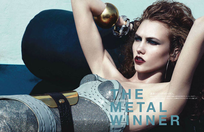 Спортивная фотосессия Карли Клосс