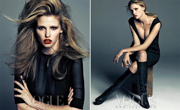  Лара Стоун специально для корейского Vogue