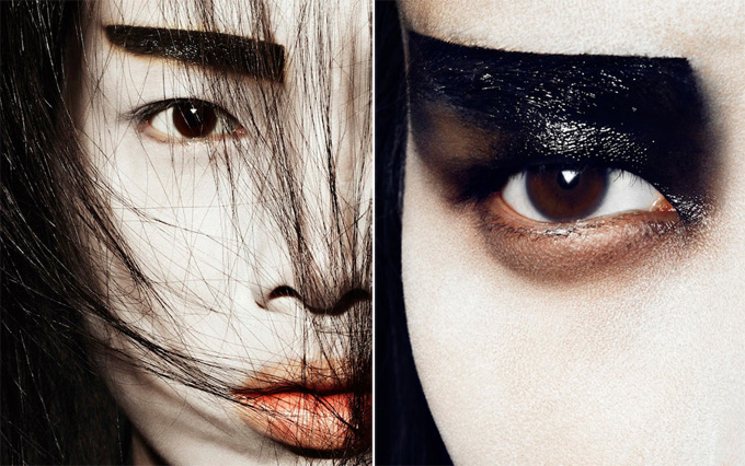 Грэйс Гао в образе гейши