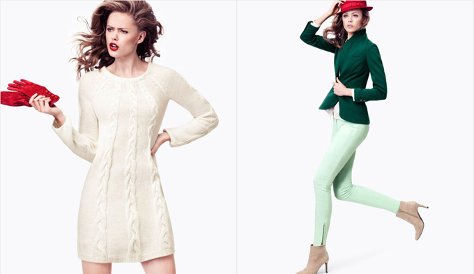  Фрида Густавссон в рекламе H&M