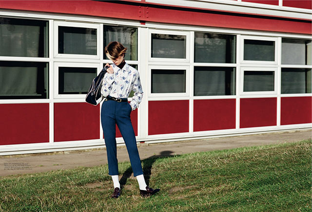 Стиль 80-х от модели Бо Дон 