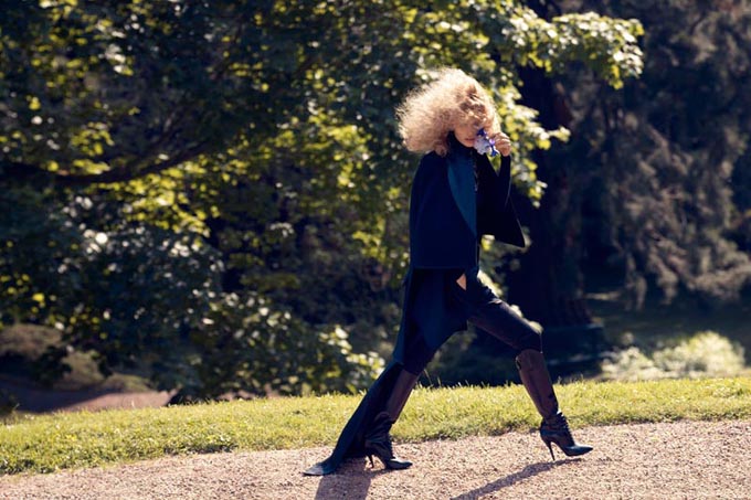 Эдита Вилкевичуте в японском Vogue